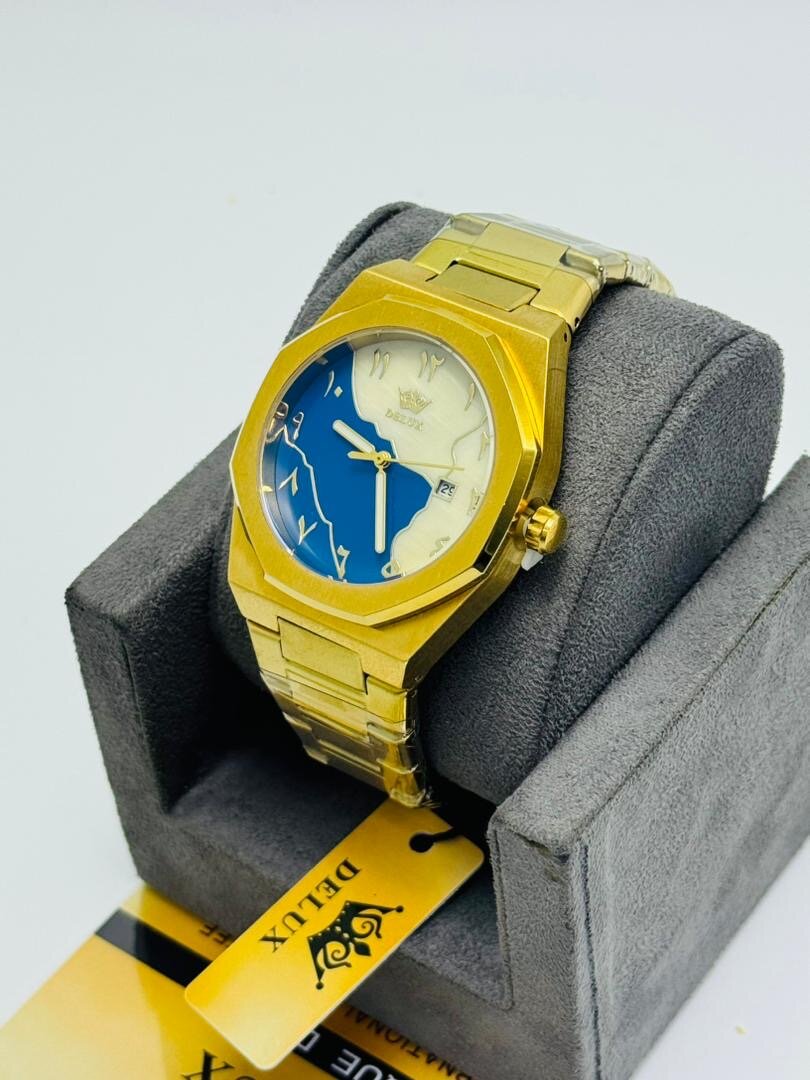 Montre de luxe bicolore