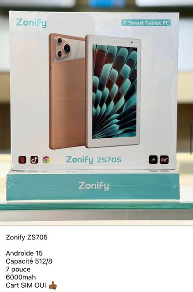 Tablette Zonify ZS705 7”