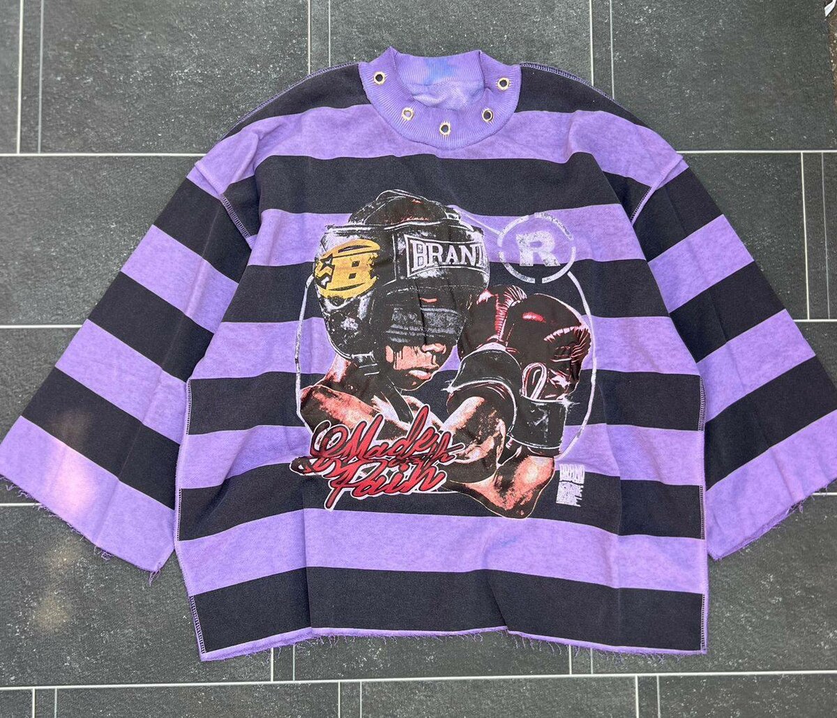 Sweatshirt à rayures XXL