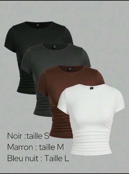 T-shirt femme basique