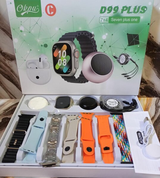 Montre intelligente D99 PLUS - 7+4 accessoires