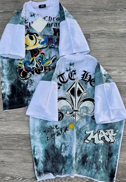 T-shirt graphique oversize