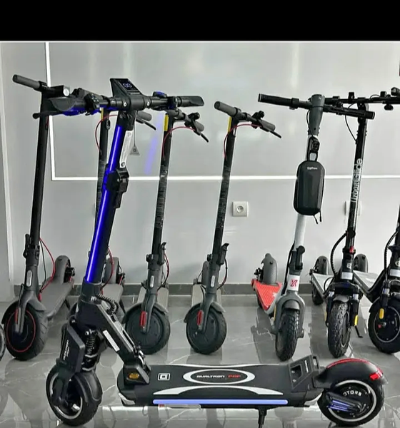 Trottinettes électriques modernes