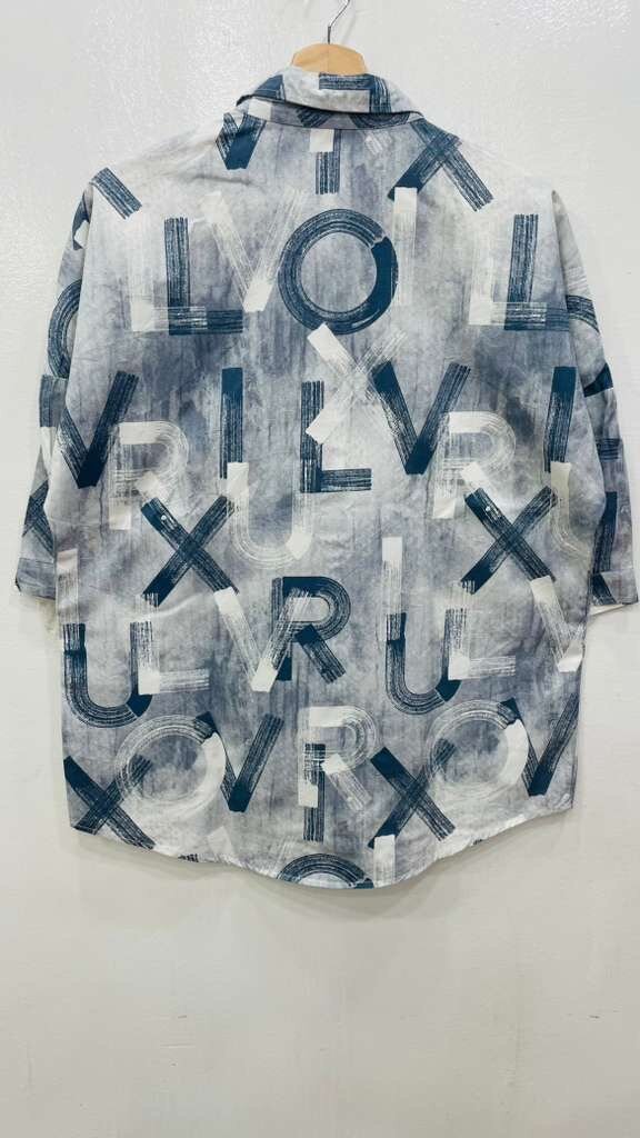 Chemise homme imprimée moderne