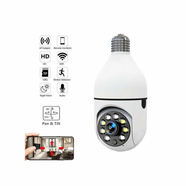 Caméra WiFi Éclairage Intégré