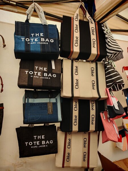 Sac cabas réutilisable chic MARC JACOBS CHLOE