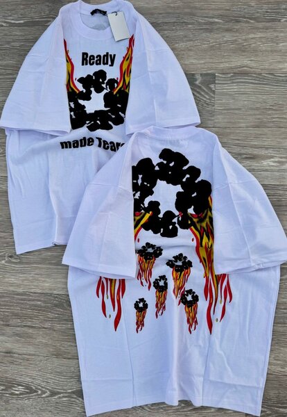 T-shirt unisexe flamme