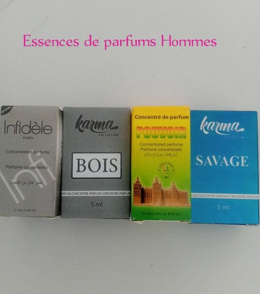 Essences de Parfums Hommes