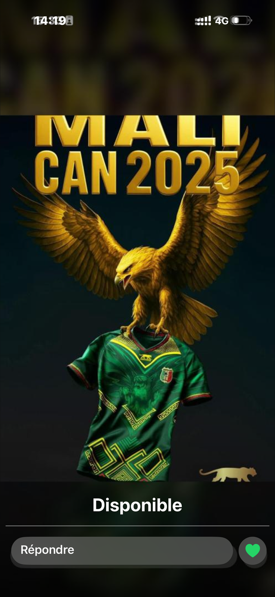 Maillot Mali CAN 2025 Homme