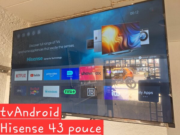 Téléviseur Android 43" Hisense