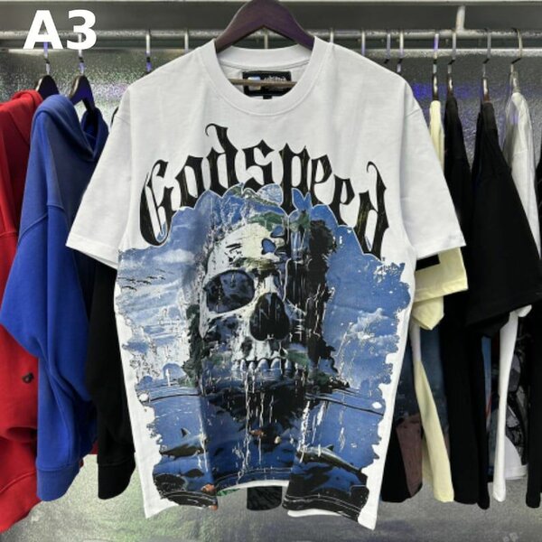 T-shirt Godspeed motif crâne