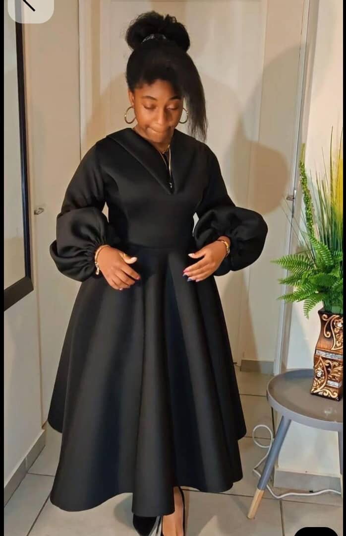 Robe élégante soirée femme