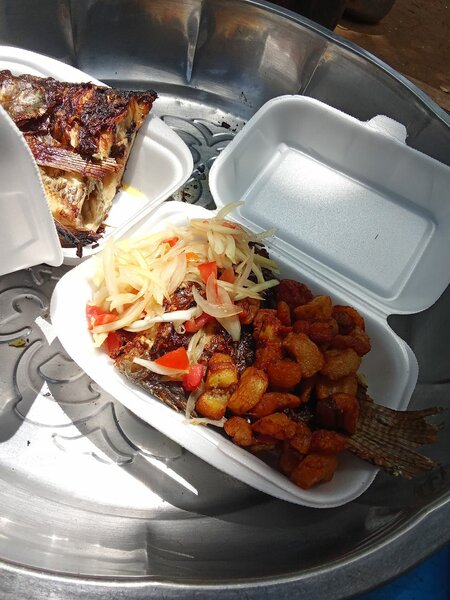 Assiette de Poisson Grillé