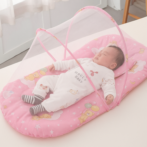 Nid bébé avec moustiquaire