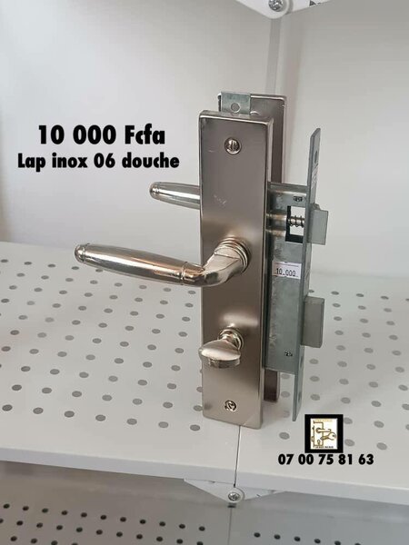 Poignée Porte Inox Douche