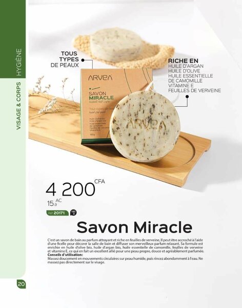 Savon Miracle Arvea
