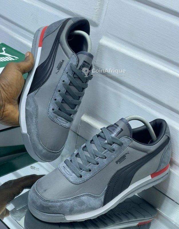 Chaussures Puma homme gris