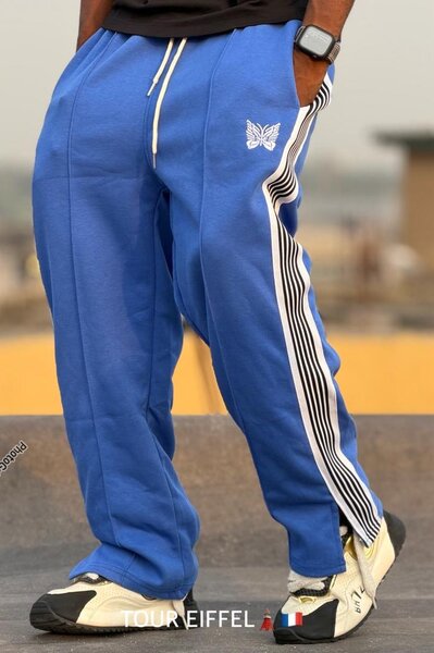 Pantalon de jogging bleu homme