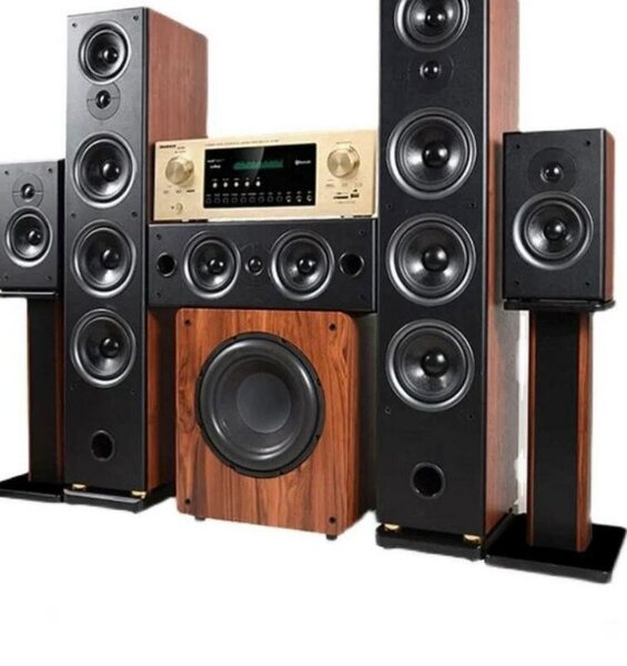 Système de son surround avec subwoofer