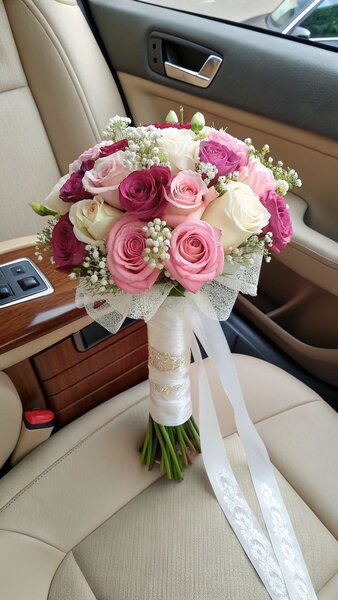 Bouquet de mariée élégant