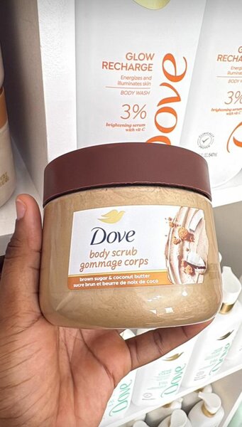Dove body scrub gommage corps