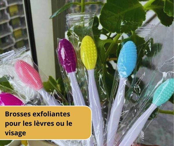 Brosses Exfoliantes Multicolores