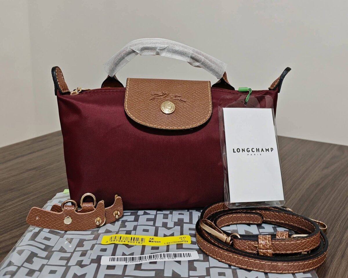 Sac à main Longchamp Cuir et Nylon