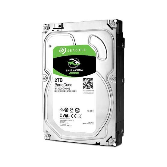 Disque Dur 2TB Seagate BarraCuda