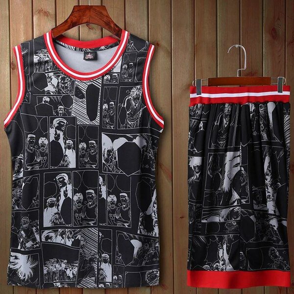 Ensemble de sport basket graphique