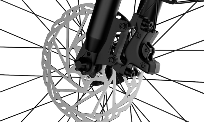 Vélo Électrique Tout Terrain Blanc