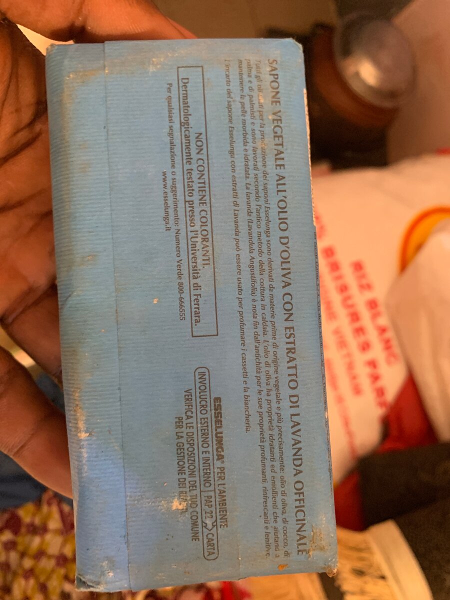 Savon végétale à l'huile d'olive lavande