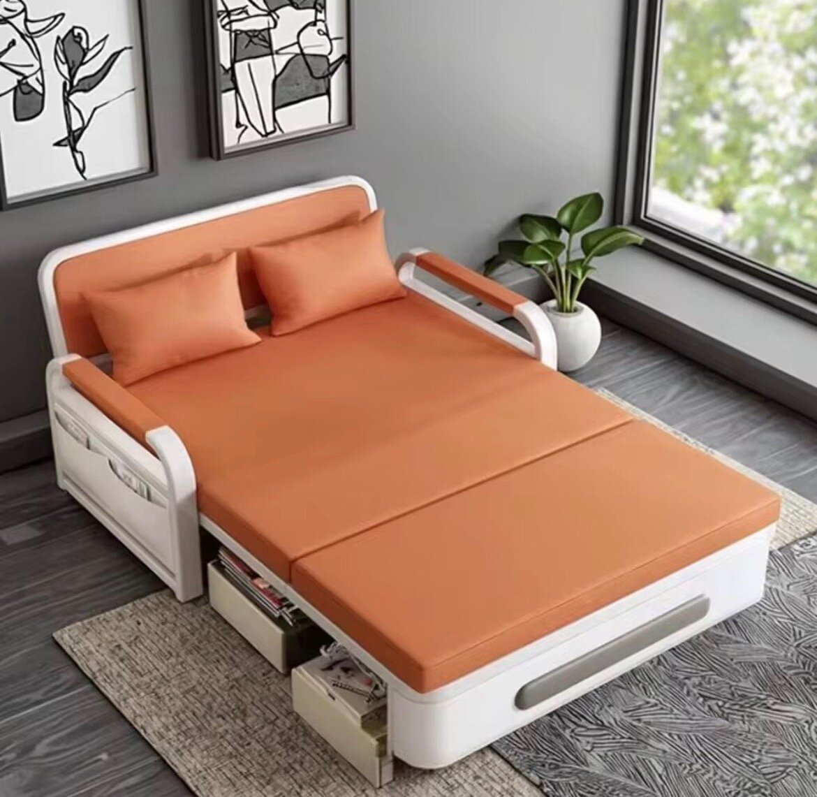 Canapé-lit convertible moderne