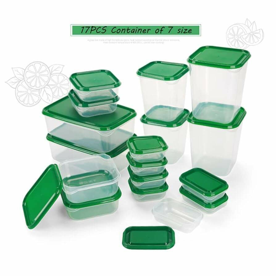 Boîtes Alimentaires Hermétiques 17PCS