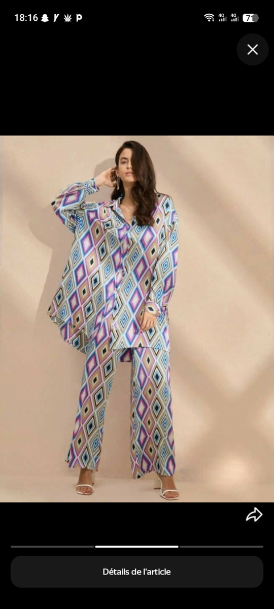 Ensemble bohème géométrique