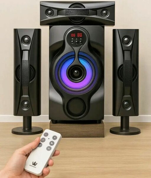 Enceinte Bluetooth LED avec Télécommande