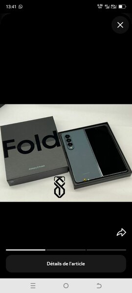 Samsung Galaxy Z Fold4 - Smartphone Reconditionné
