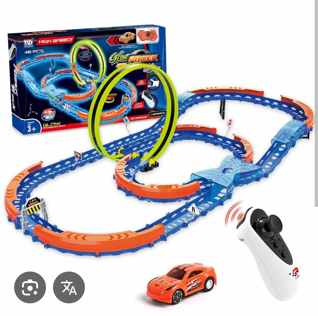 Circuit de course à haute vitesse