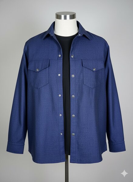 Chemise Homme Bleu Élégante