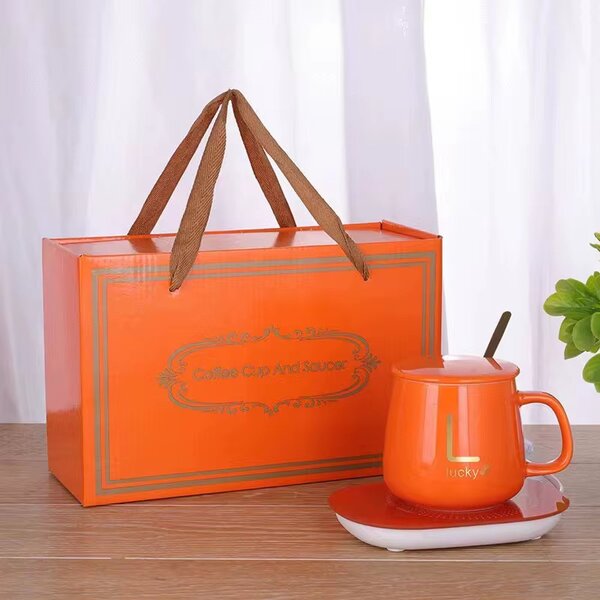 Tasse à café orange