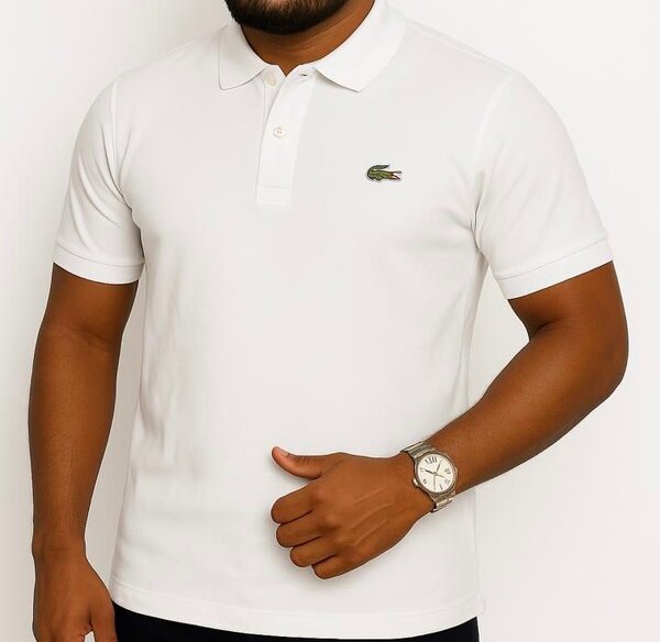 Polo blanc pour homme élégant