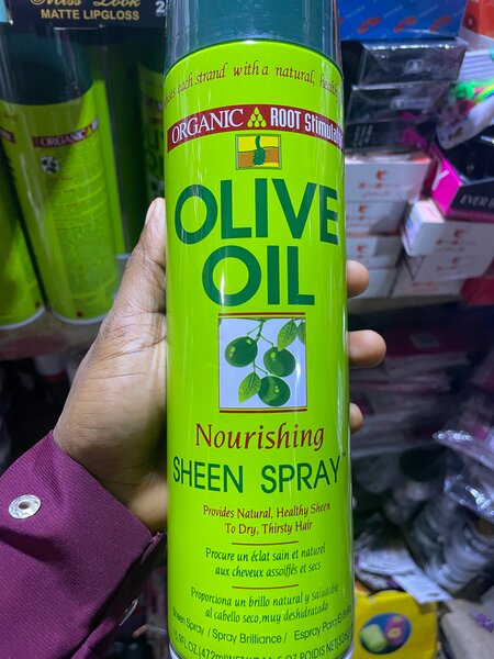 Organic Olive Oil Sheen Spray