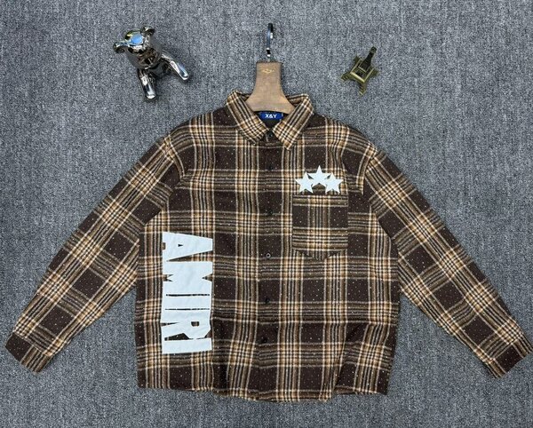 Chemise en flanelle à carreaux