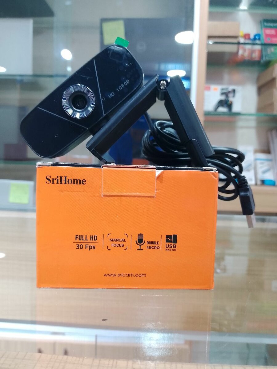 Webcam SriHome HD 1080P USB