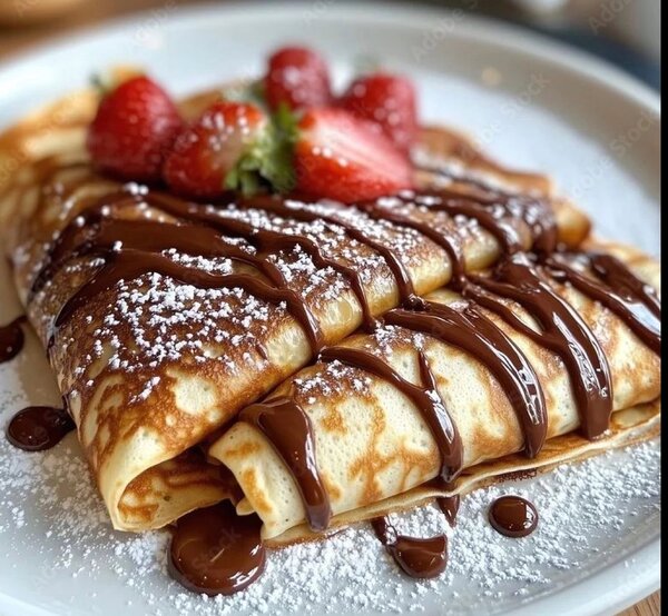 Crêpes au chocolat