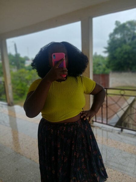 Postiche afro queue de cheval