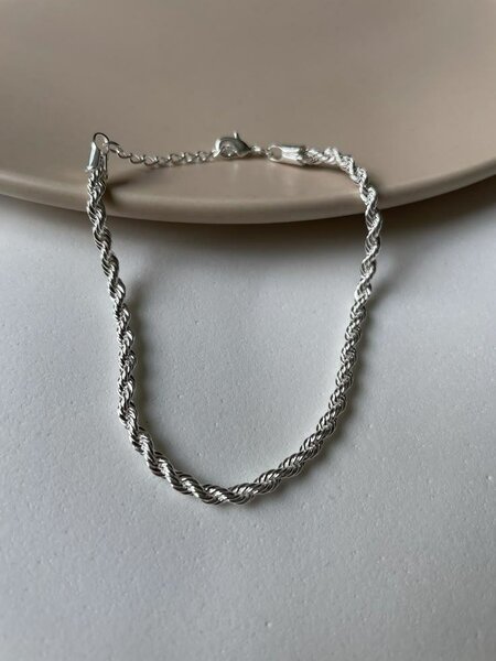 Bracelet tressé  inoxydable