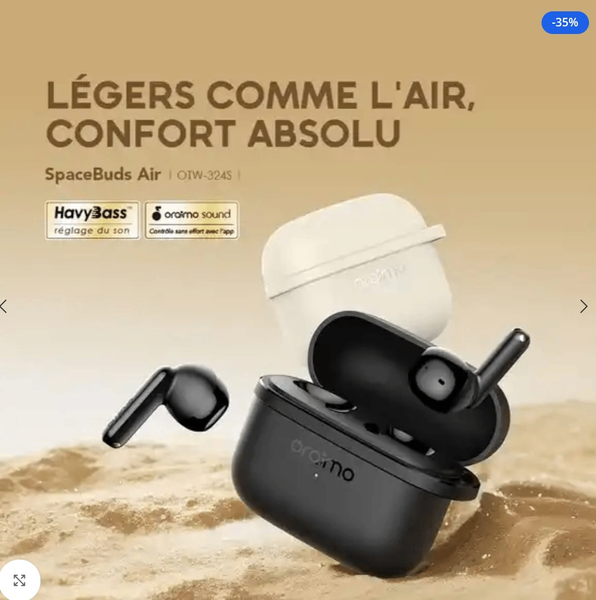 Écouteurs sans fil Oraimo SpaceBuds Air OTW-324S
