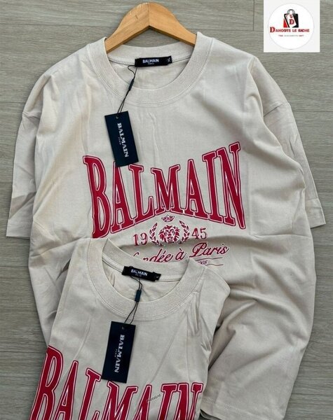 T-shirt homme BALMAIN blanc