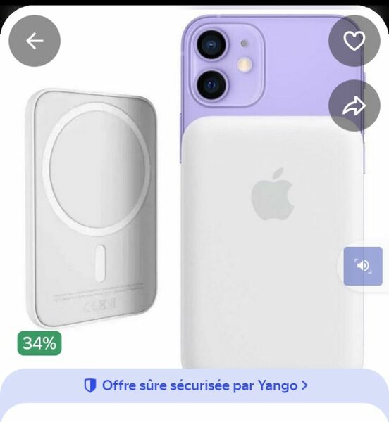Chargeur MagSafe sans fil