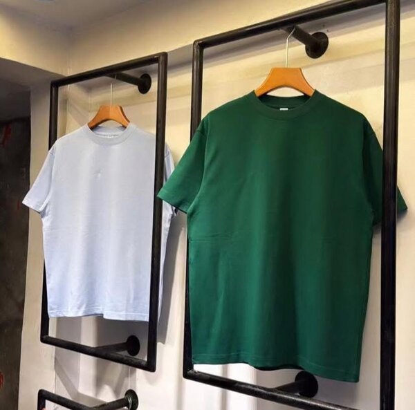 T-shirt uni pour homme et femme